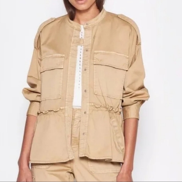 Joie Utility Style Light Cotton Jacket - Picture 5 of 16
